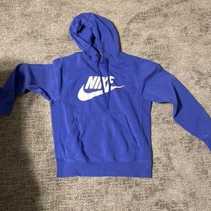 Blue Nike hoodie
